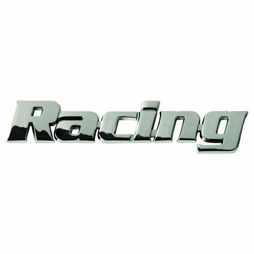 Logo adesivo racing - 3d, in