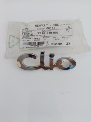 Logo emblema cromato - logo, renault