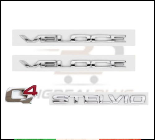 Kit emblema logo per alfa - emblema,