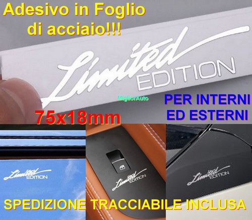 Adesivo limited edition - limited,