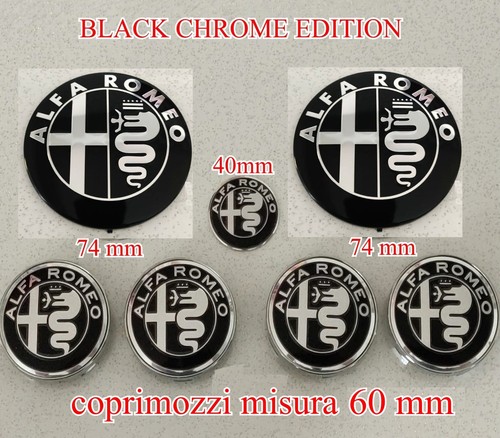 Kit loghi alfa romeo giulietta - alfa,