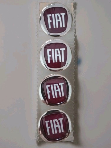 Set adesivi coprimozzo fiat - set, 4