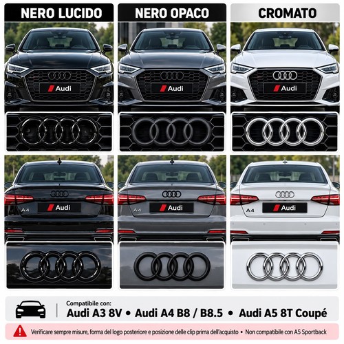 Kit logo audi b8 - kit, 8v