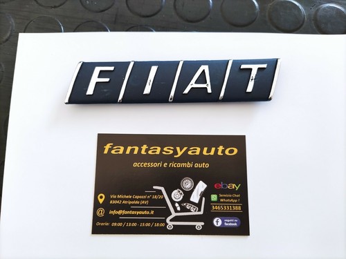 Fiat punto 176 - punto, scritta