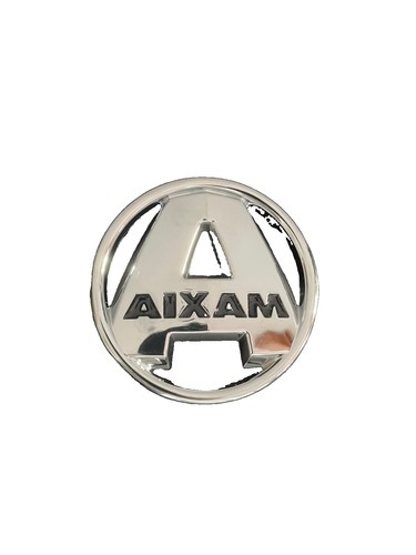 Logo stemma cromato aixam - stemma,