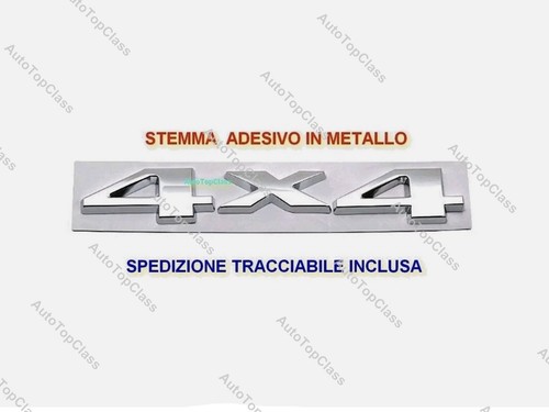 Stemma logo scritta 4x4 per - logo,